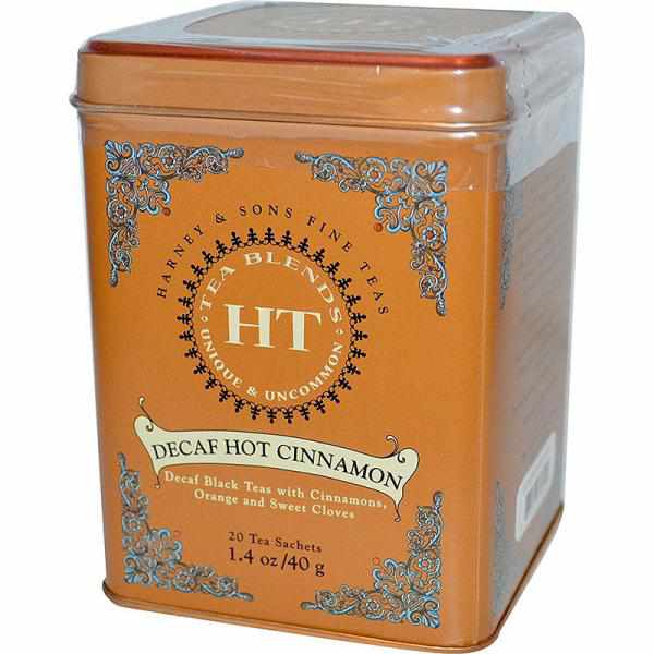 Tea Hot Cinnamon Decaf Tin 20 ct - Pack of 4 - SPu1145937