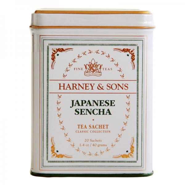Harney & Sons Classic Japanese Sencha Tea - 20 Sachet Tin