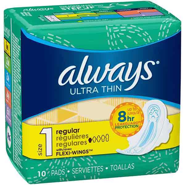 Always Ultra Thin Pads (Pack of 12)