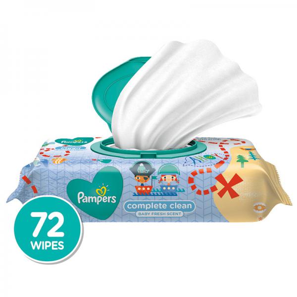 Pampers Wipes Complete Clean (72ct)