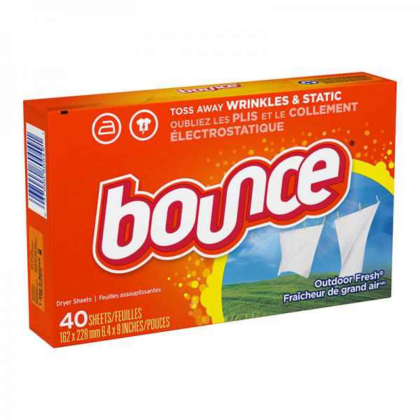 Bounce Dryer Sheets, Outdoor Fresh, 40 Count