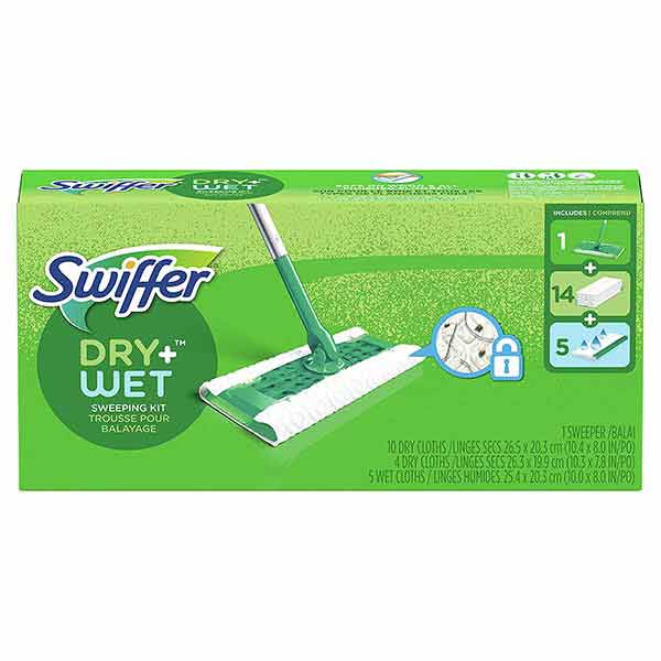 Swiffer Sweeper Floor Mop Starter Kit Surface Care