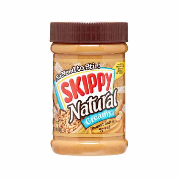 Skippy Natural Creamy Peanut Butter Spead - 15 Oz | CVS
