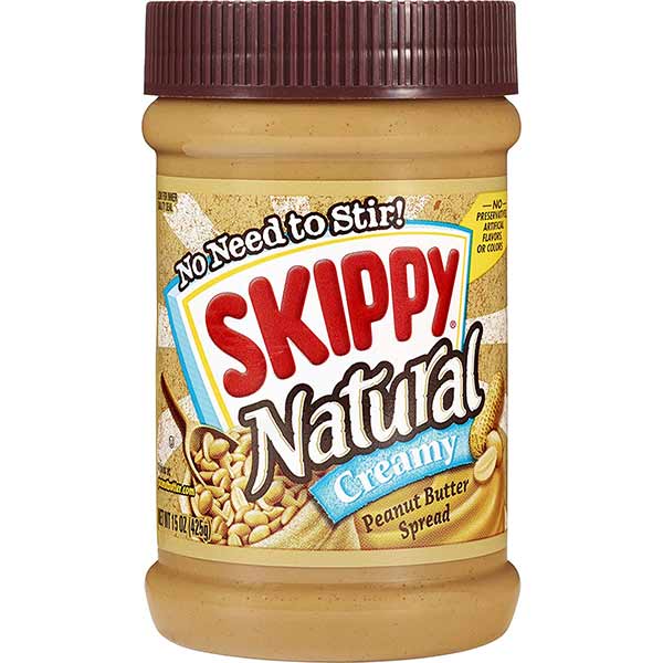 Skippy - Natural Creamy Peanut Butter Spread 15.00 oz