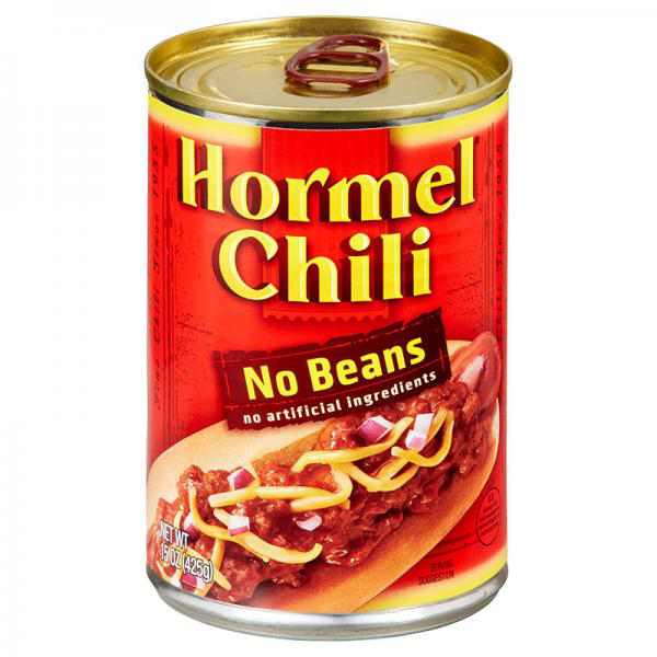 Hormel Chili, No Beans, 15 Oz