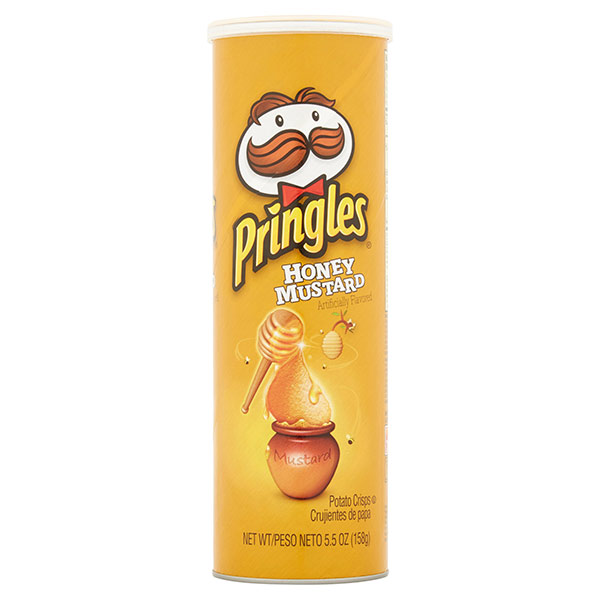 Pringles Honey Mustard Potato Crisps Chips 5.5 oz