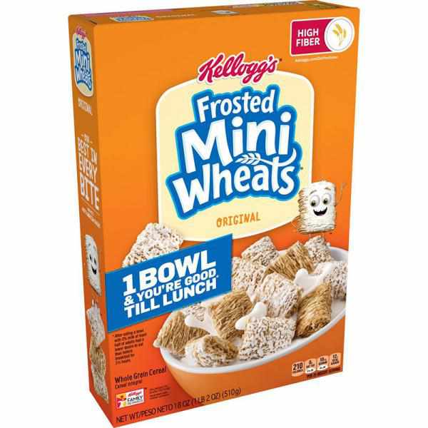 Kelloys Original Frosted Mini-Wheats Breakfast Cereal - 18oz - Kellogg's