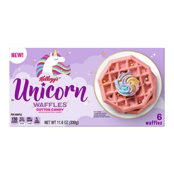 Kellogg's Waffles Unicorn Cotton Candy 11.6oz