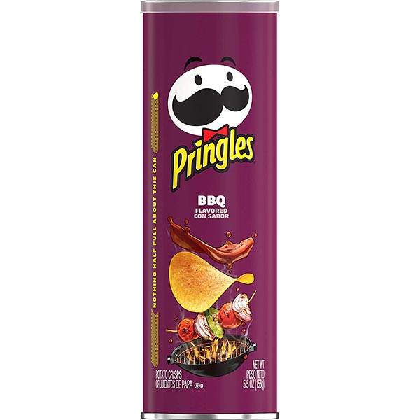 Pringles Potato Crisps Chips BBQ - 5.5 OZ