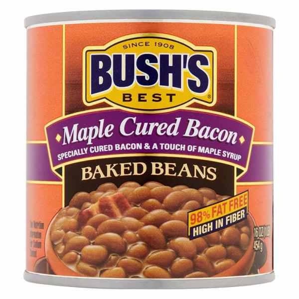 Bush's Maple Cured Bacon Baked Beans - 16oz