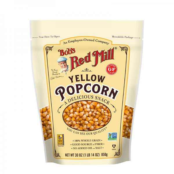 Bob's Red Mill Premium Yellow Popcorn Kernels, 30 Oz. Bag