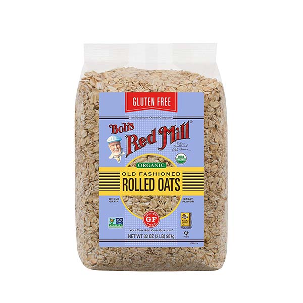 Bob's Red Mill Gluten Free Rolled Oats, Old Fashion, 32 Ounce