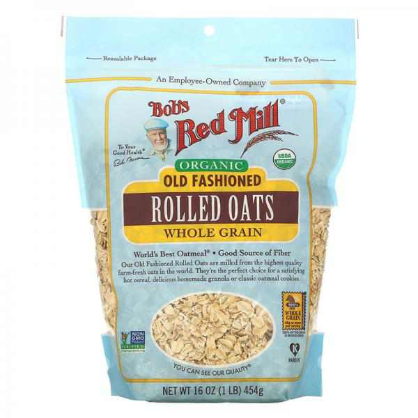 Bob's Red Mill Organic Old Fashioned Rolled Oats, 16-ounce