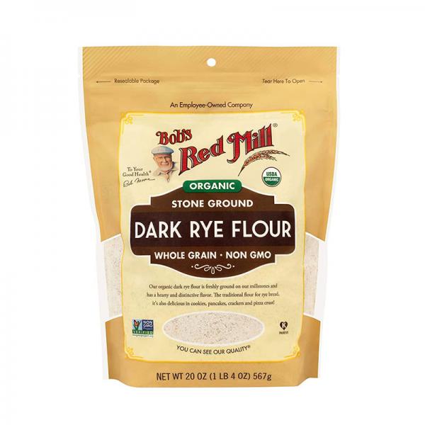 Bob's Red Mill, Organic Dark Rye Flour, 20 oz