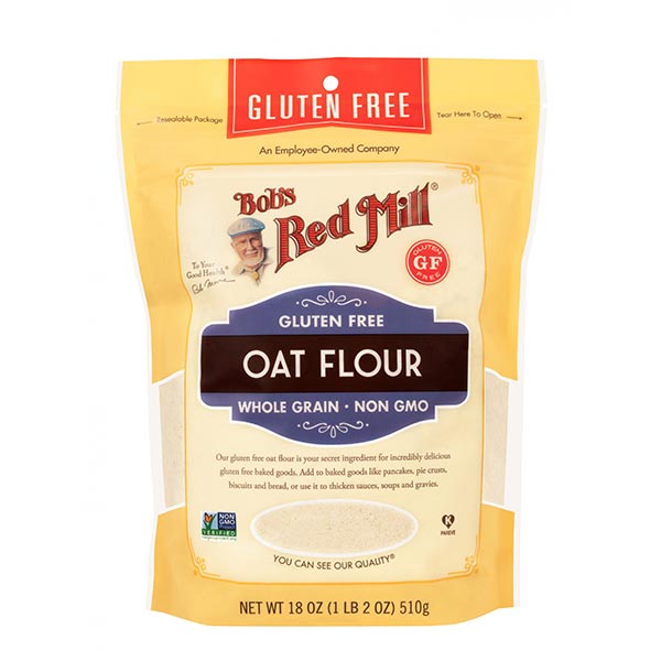 Bob's Red Mill, Gluten Free Oat Flour, 18 oz