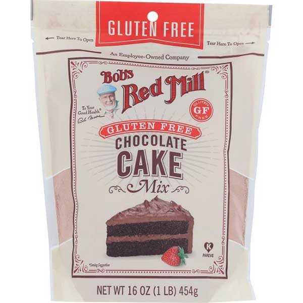 Bob's Red Mill Gluten Free Chocolate Cake Mix 16 Oz Pkg.