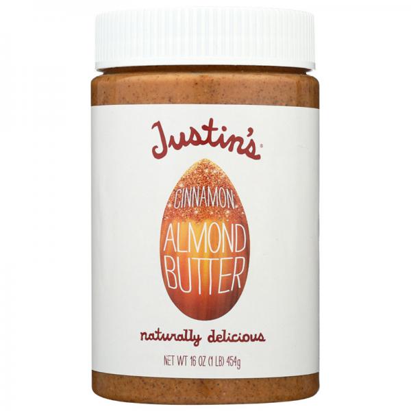 Justin's Nut Butter Almond Butter Cinnamon, 16 Oz, Pack Of 6