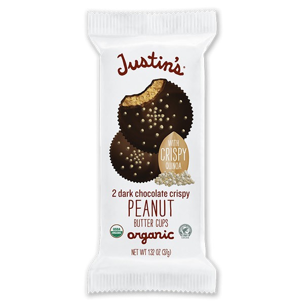Dark Chocolate Crispy Peanut Butter Cups - Pack of 12