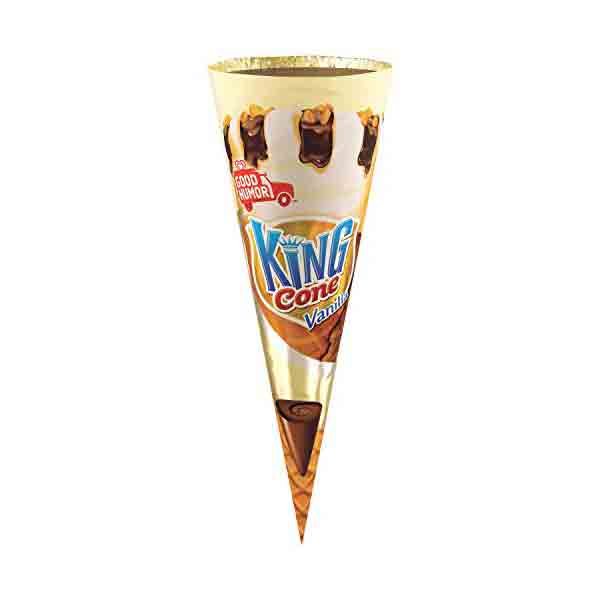 Good Humor Ice Cream & Frozen Desserts King Cone, Vanilla 4.2 oz