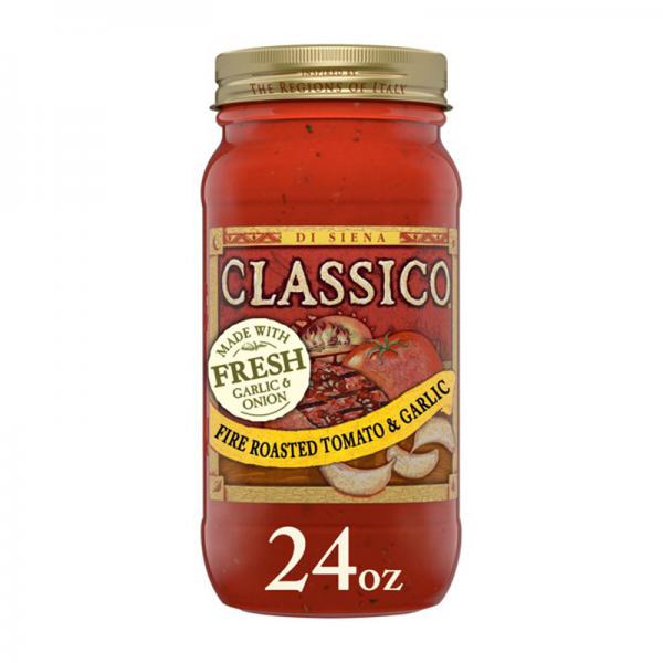 Classico Fire Roasted Tomato & Garlic Pasta Sauce - 24oz