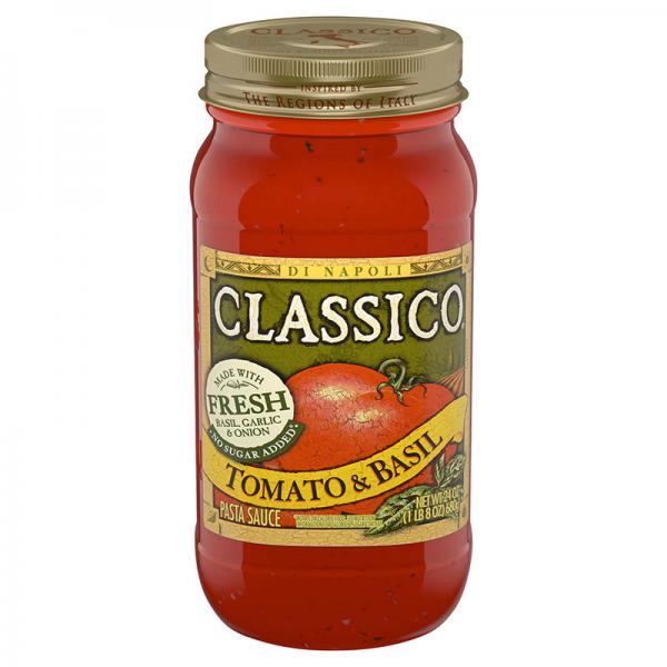 Classico Tomato & Basil Pasta Sauce - 24oz