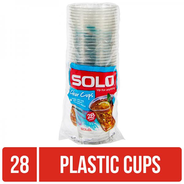 Solo Jazz Retro Printed Clear Cup