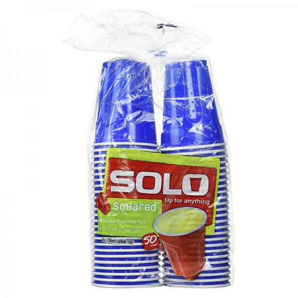 Solo Party Cups, 9 oz, 50 ct