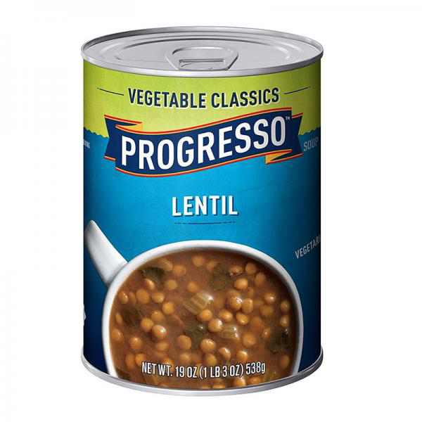 Progresso Vegetable Classics Soup, Lentil, 19 Oz