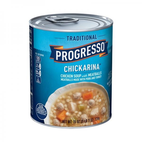 Progresso Traditional Chickarina Chicken Soup with Meatballs 18oz