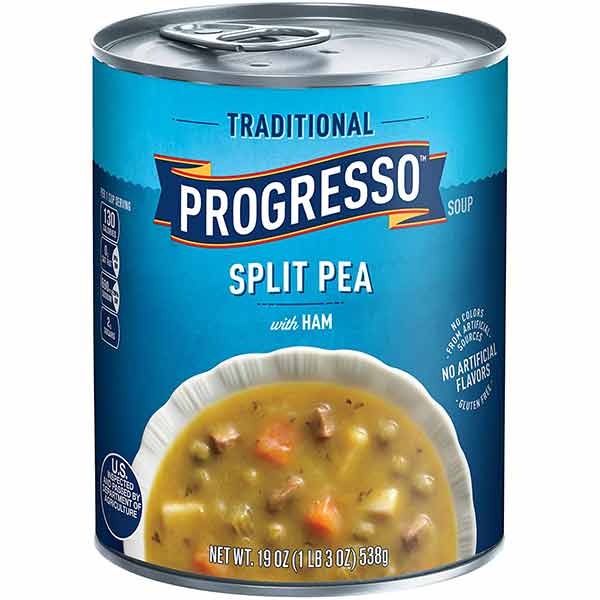 Progresso Traditional Soup, Split Pea with Ham, 19 Oz