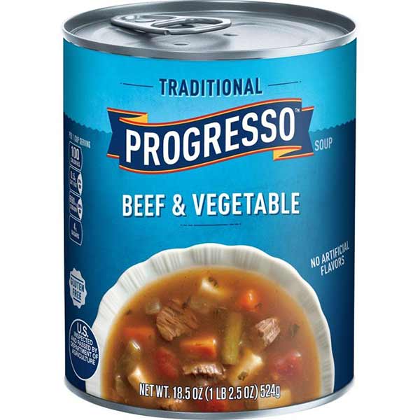 Progresso Traditional Beef & Vegetable Soup - 18.5oz