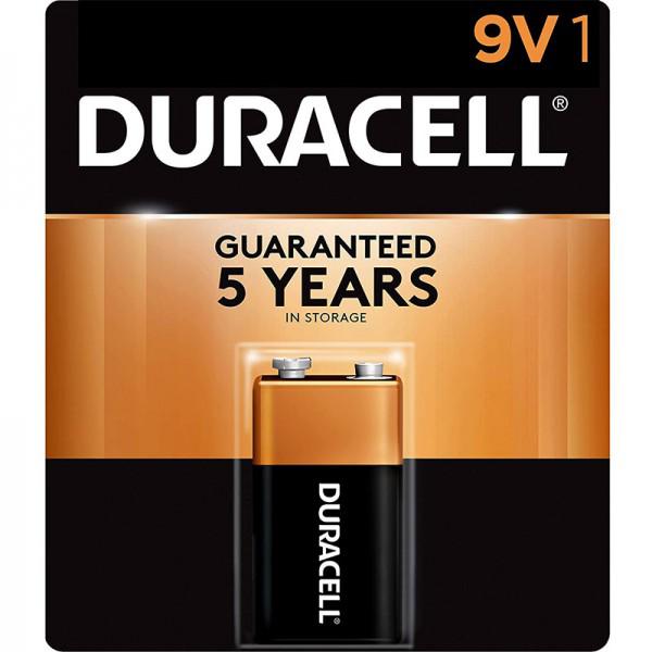 Duracell Coppertop 9V Alkaline Battery 1 Each