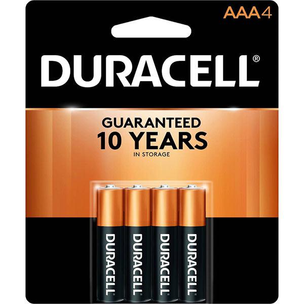 Duracell Coppertop AAA Alkaline Battery (4-Pack)
