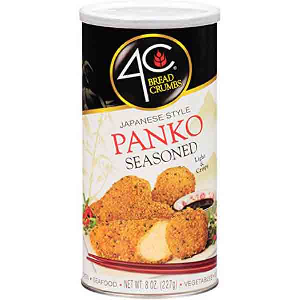 4c Bread Crumbs Japanese Panko Seasoned, 13 oz