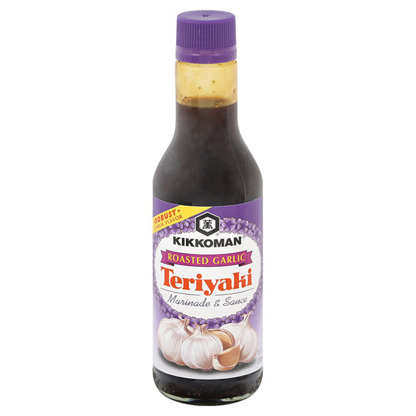 Kikkoman Roasted Garlic Teriyaki Marinade & Sauce, 10.0 FL OZ