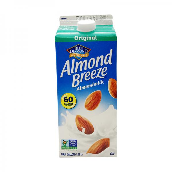 Blue Diamond Almond Breeze Original Almond Milk - 0.5gal