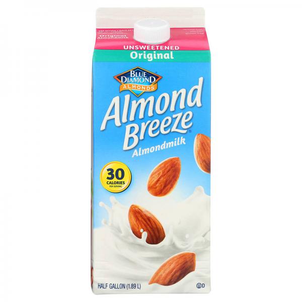 Blue Diamond Almond Breeze Almond Milk - 0.5gal
