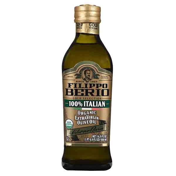 Filippo Berio Gold Selection Organic Extra Virgin Olive Oil, 16.9 Fl Oz