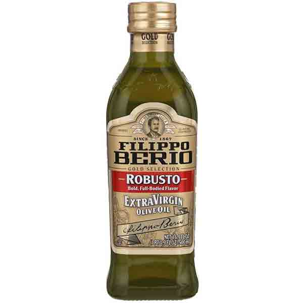 Filippo Berio Gold Selection Extra Virgin Olive Oil, Robusto Bold, 16.9-Ounce