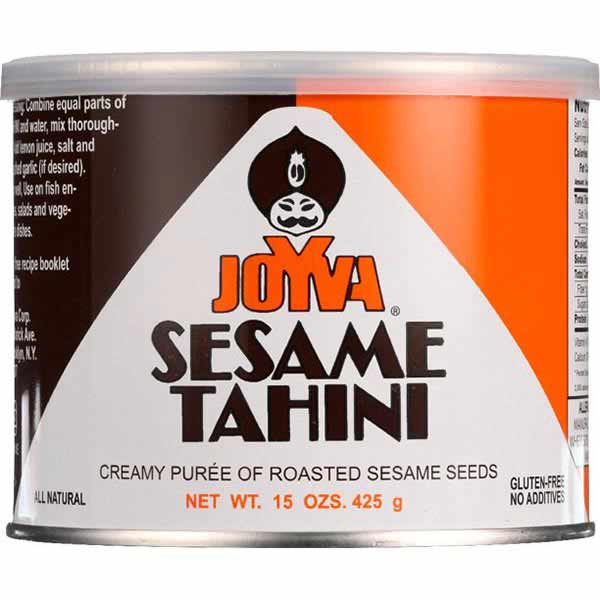 Joyva Tahini Creamy Puree Sesame Seeds, 15 oz