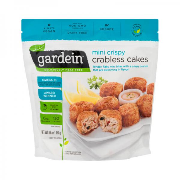 Gardein Mini Crispy Crabless Cakes 10 ct Bag