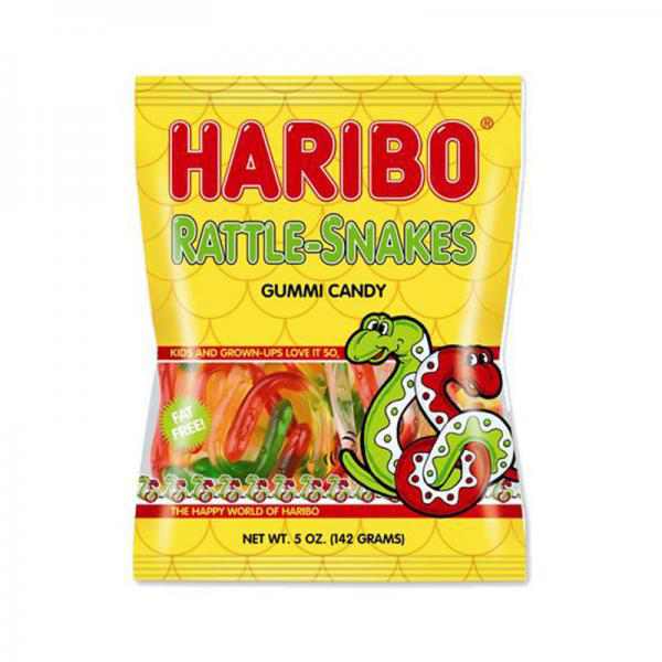 Haribo Rattle Snakes Gummy Candy, 5 Oz.