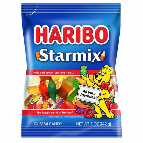 Haribo Starmix Gummi Candies, 5 Oz.