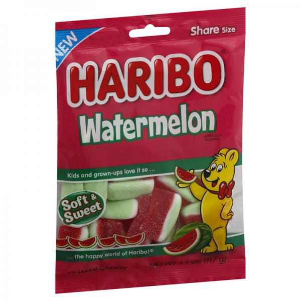 Haribo Gummi Candy Watermelon - 4.1 oz