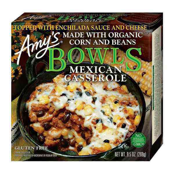 Amy's Mexican Casserole Frozen Bowl - 9.5oz