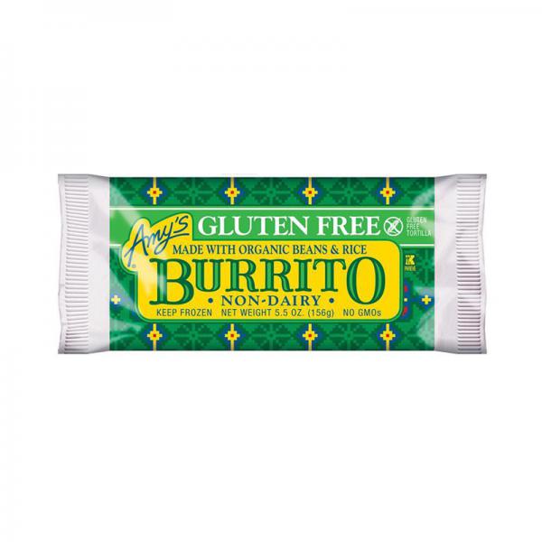 Amy's Gluten Free Non Dairy Burrito, 6 Ounce (Pack of 12)
