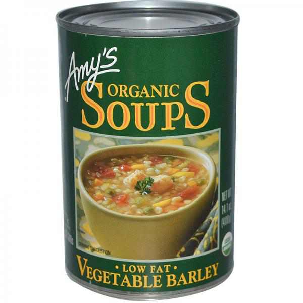Amy's Kitchen Low Fat Organic Vegetable Barley Soup