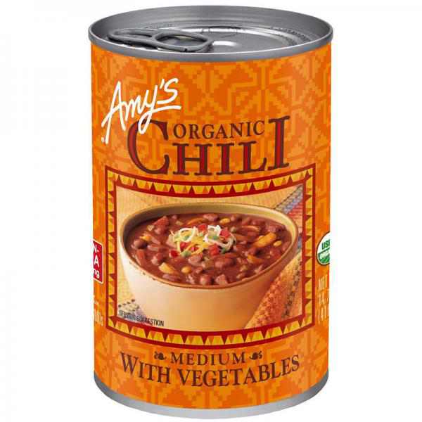Amy's Organic Chili With Vegetables Medium