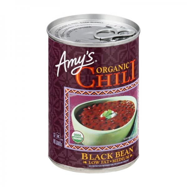 Amy's Kitchen Low Fat Medium Organic Black Bean Chili