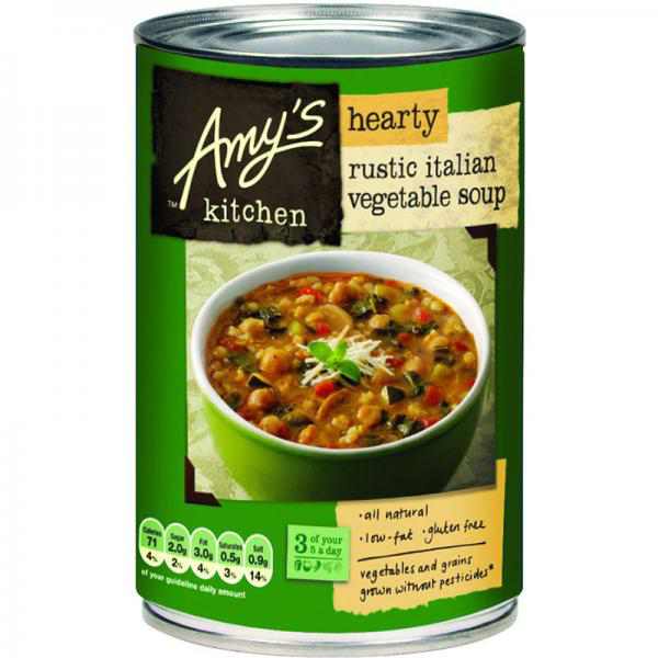 Amy's Kitchen Hearty Organic Rustic Italian Vegetable Soup